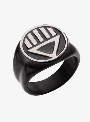 DC Comics Green Lantern "Death" Symbol Ring