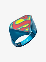 DC Comics Superman Logo Blue Ring