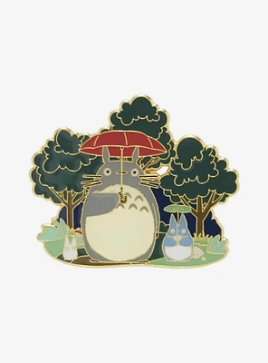 Loungefly Studio Ghibli® My Neighbor Totoro Forest Scene Totoro Enamel Pin