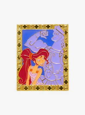 Loungefly Disney Hercules Meg & Hercules Frame Enamel Pin - BoxLunch Exclusive