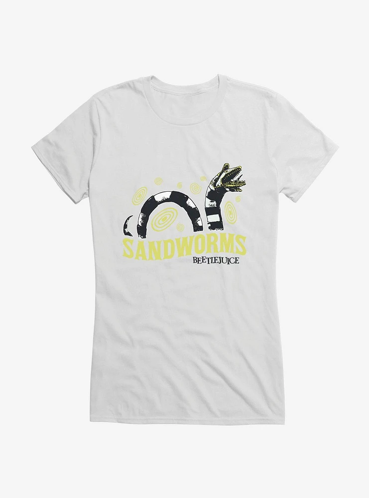 Beetlejuice Sandworms Girls T-Shirt