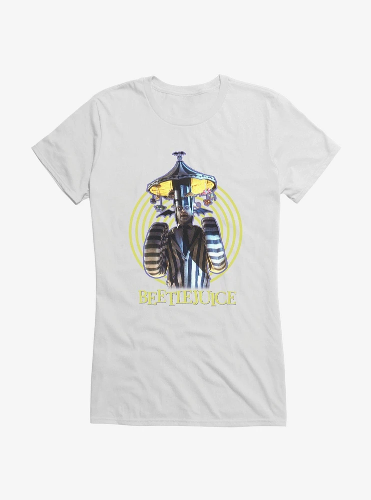 Beetlejuice Carousel Hat Girls T-Shirt