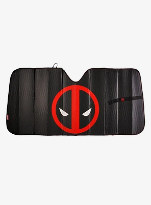 Marvel Deadpool Logo Sun Shade