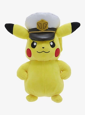 Pokémon Captain Pikachu 8 Inch Plush