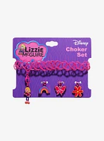 Disney Lizzie McGuire Interchangeable Charm Tattoo Choker Set