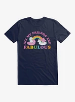 Care Bears Pride Cheer Bear My Friends Are Fabulous T-Shirt