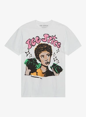 Ice Spice Airbrush Portrait T-Shirt