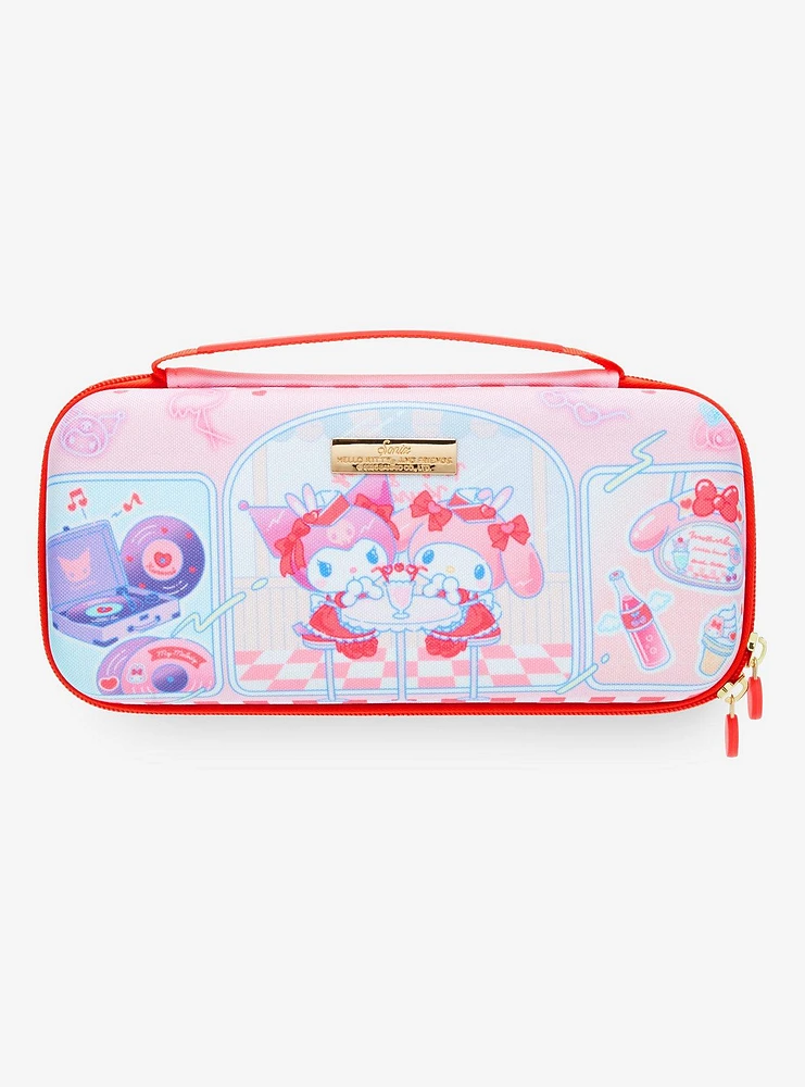 Sonix Sanrio Kuromi & My Melody Diner Nintendo Switch Carrying Case