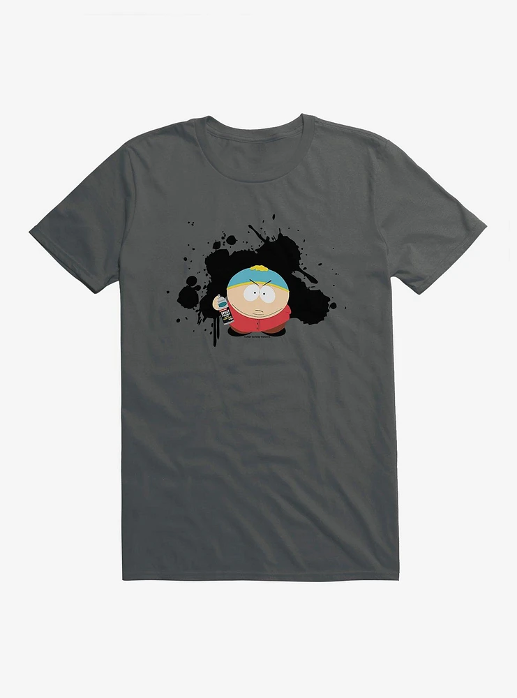 South Park Season Reference Cartman Spray Paint T-Shirt