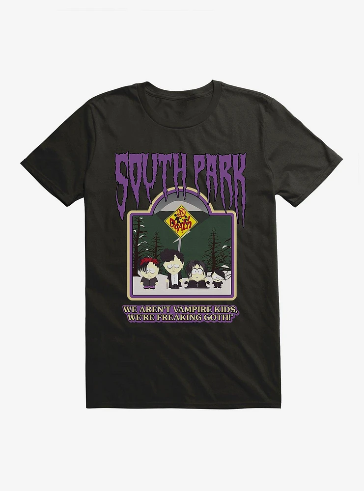 South Park We're Freakin Goth! T-Shirt