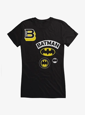 Batman Logos Girls T-Shirt