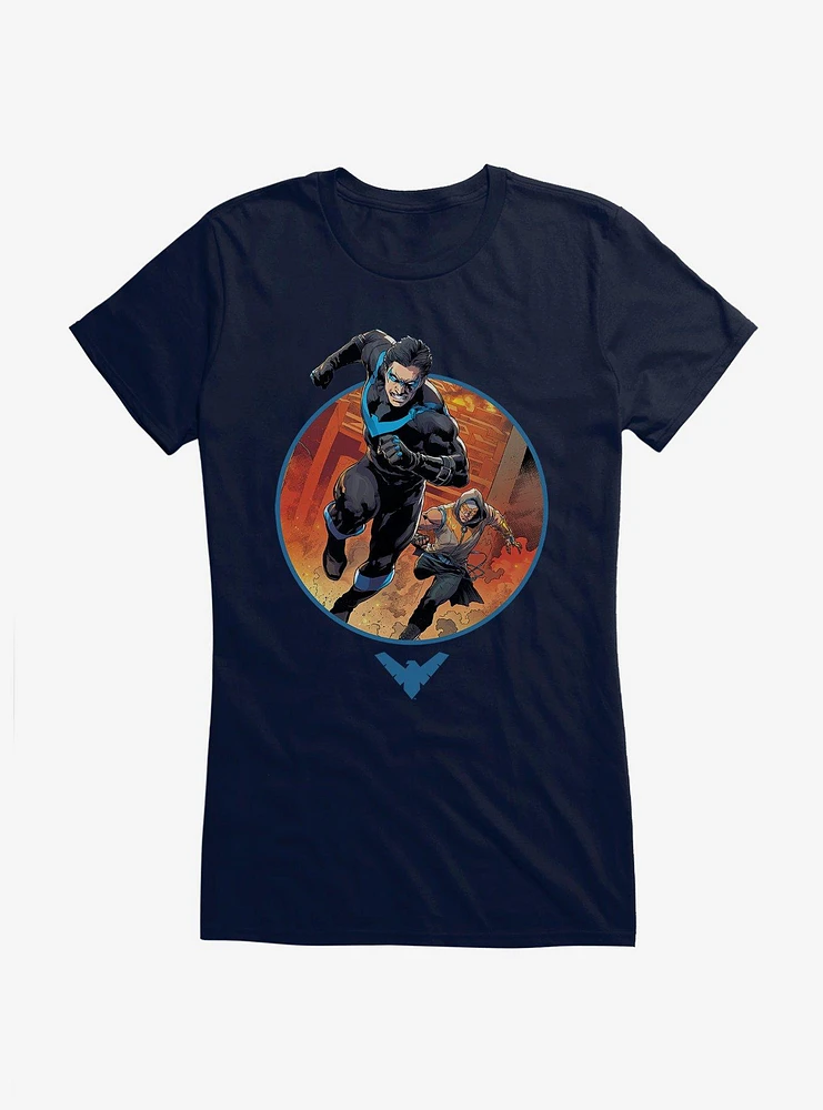 Batman Nightwing Raptor Girls T-Shirt