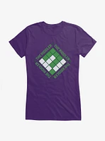 Batman Riddler Cube Girls T-Shirt