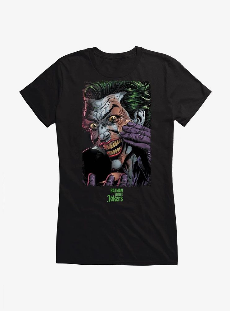 Batman: Three Jokers Makeup Girls T-Shirt