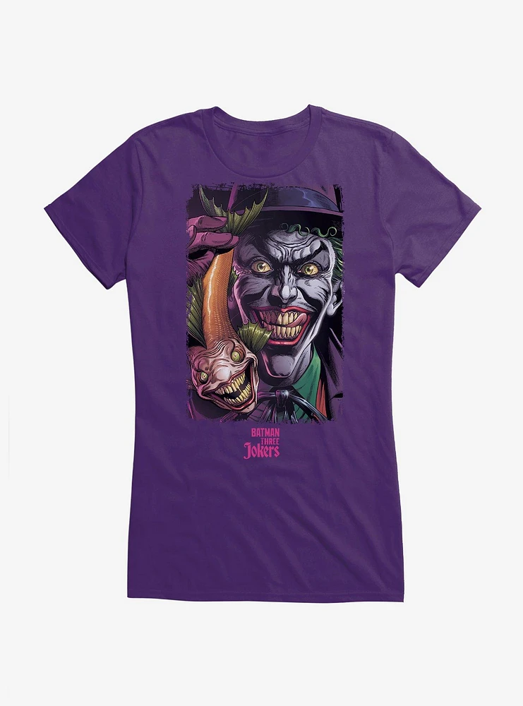 Batman: Three Jokers The Clown Girls T-Shirt