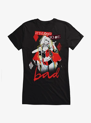 Harley Quinn Good To Be Bad Girls T-Shirt