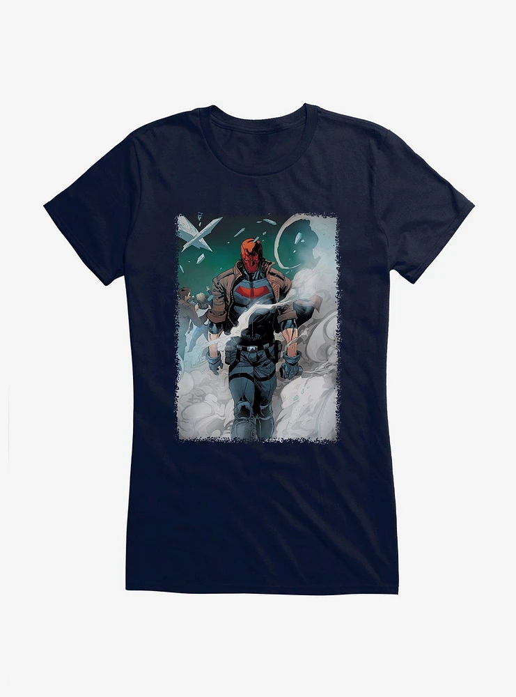 Red Hood Smoke Girls T-Shirt