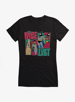 Batman Nice List Girls T-Shirt