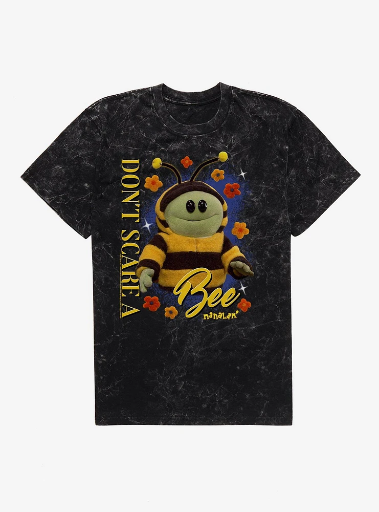 Nanalan Don't Scare A Bee Mineral Wash T-Shirt