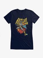 Batman Batgirl Action Portrait Girls T-Shirt