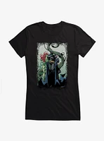 Batman Catwoman Poison Ivy Pose Girls T-Shirt