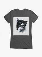 Batman Catwoman Watercolor Girls T-Shirt