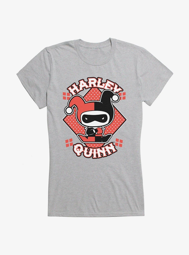 Batman Chibi Harley Quinn Girls T-Shirt