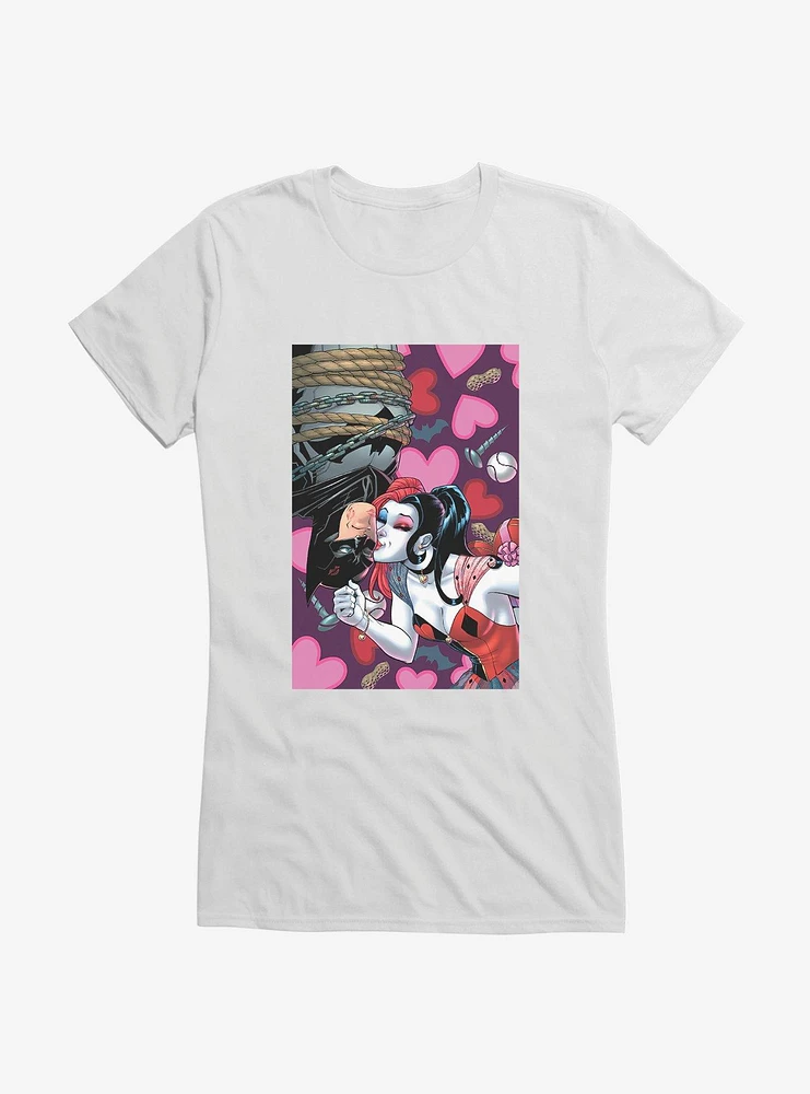 Batman Harley Kissing Girls T-Shirt