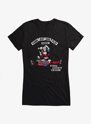 Batman Harley Quinn Come Out And Play Girls T-Shirt