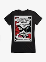 Batman Harley Quinn Crying Girls T-Shirt