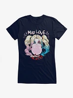 Batman Harley Quinn Mad Love Girls T-Shirt