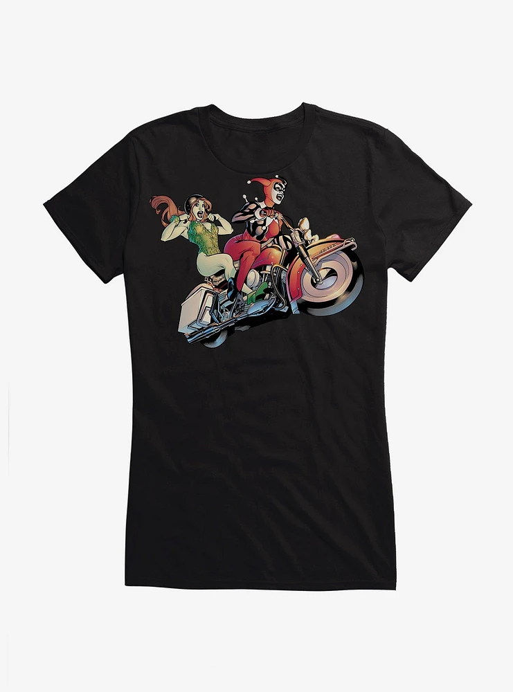 Batman Harley Quinn Poison Ivy Joyride Girls T-Shirt