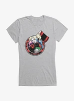 Batman Harley Quinn Portrait Girls T-Shirt