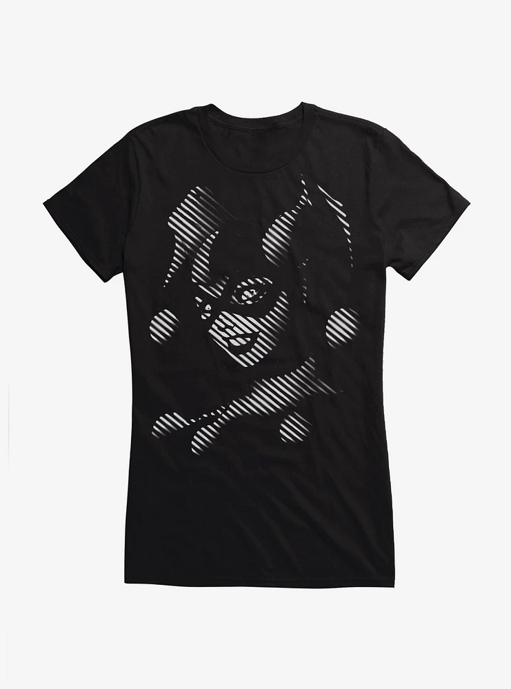 Batman Harley Quinn Shadows Girls T-Shirt