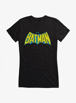 Batman 1966 TV Show Logo Girls T-Shirt