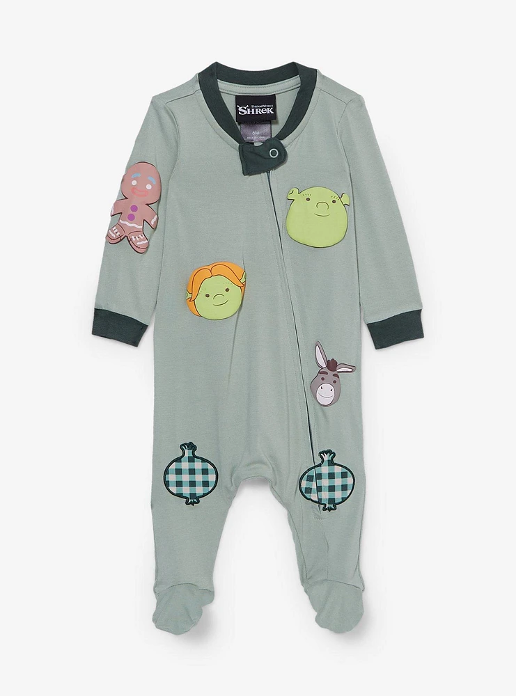 DreamWorks Shrek Puff Print Character Infant One-Piece - BoxLunch Exclusive