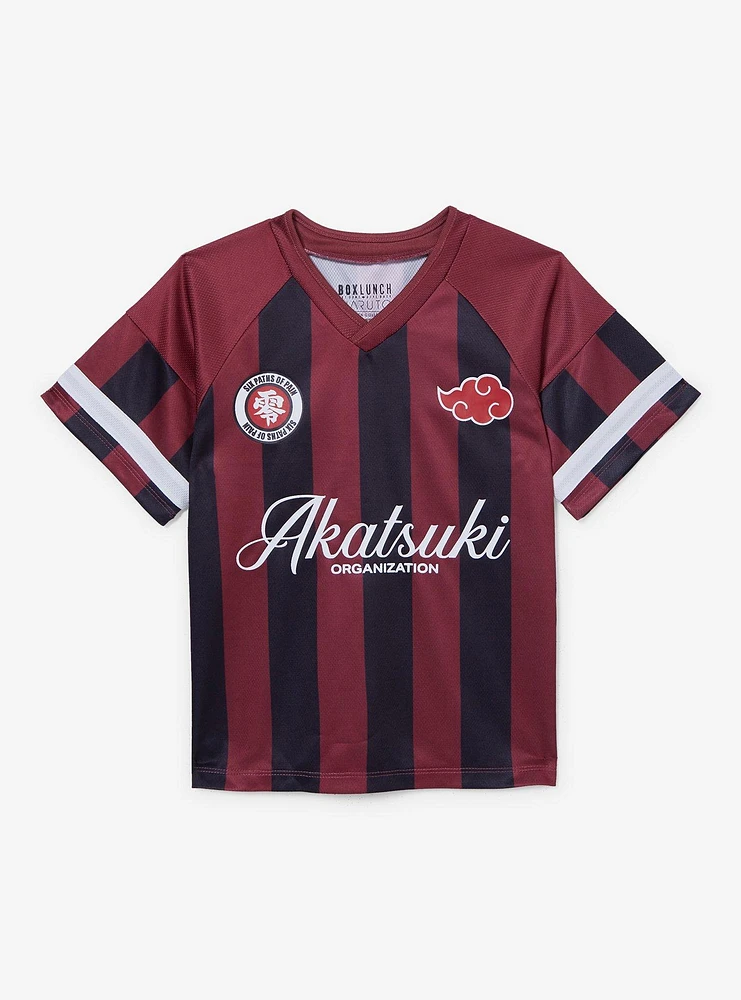 Naruto Shippuden Akatsuki Organization Toddler Striped Soccer Jersey — BoxLunch Exclusive