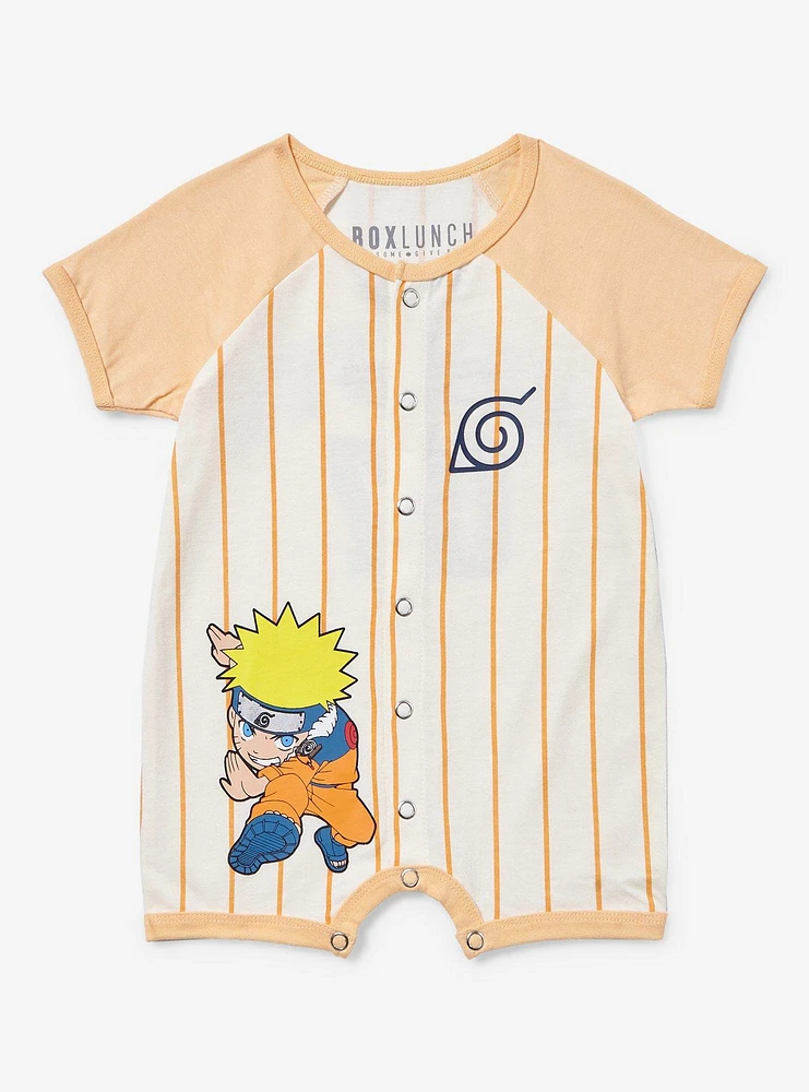 Naruto Shippuden Striped Jersey Infant One-Piece - BoxLunch Exclusive