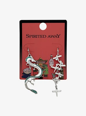 Studio Ghibli® Spirited Away Haku & Sikigami Drop Earrings