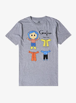 Coraline X Spooksieboo Paper Doll T-Shirt