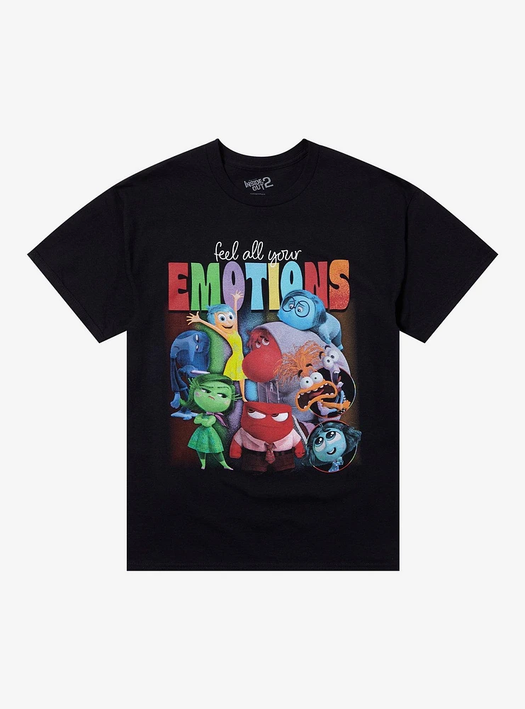 Disney Pixar Inside Out 2 Emotions T-Shirt