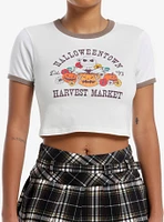 The Nightmare Before Christmas Harvest Market Girls Ringer Baby T-Shirt