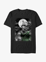 The Nightmare Before Christmas Jack Night Sky Moon T-Shirt