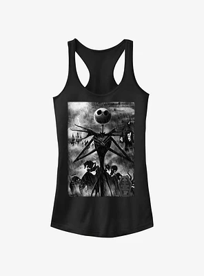 The Nightmare Before Christmas Nightmarish Jack Girls Tank Top