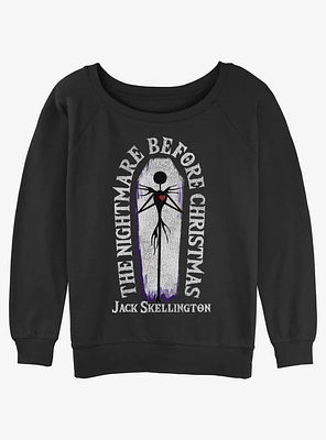 Disney The Nightmare Before Christmas Coffin Girls Slouchy Sweatshirt