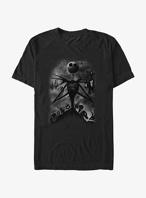 Disney The Nightmare Before Christmas Jack Thunderstorm T-Shirt