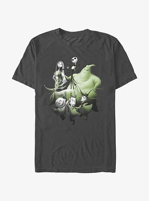 Disney The Nightmare Before Christmas Character Groupshot T-Shirt