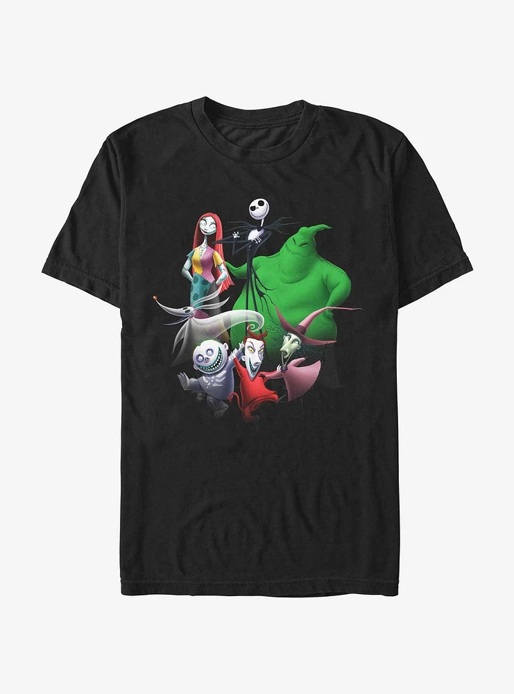 The Nightmare Before Christmas Group T-Shirt