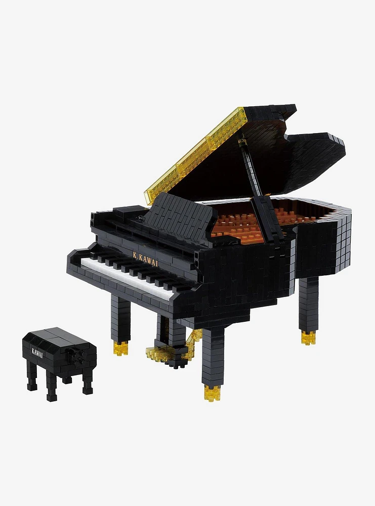 Kawada Nanoblock Instruments Kawai Grand Piano Build Set