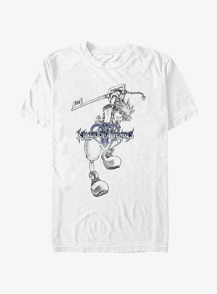 Disney Kingdom Hearts Heart Jumps T-Shirt